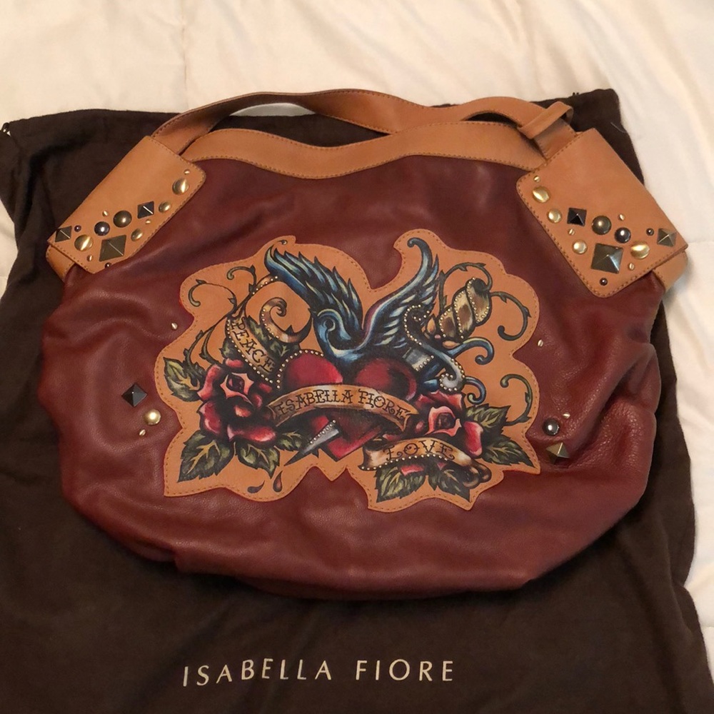 Stunning leather Isabella Fiore Tattoo Bag!!!